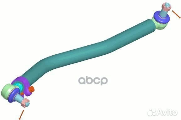 Тяга рулевая продольная 3866201 lemforder