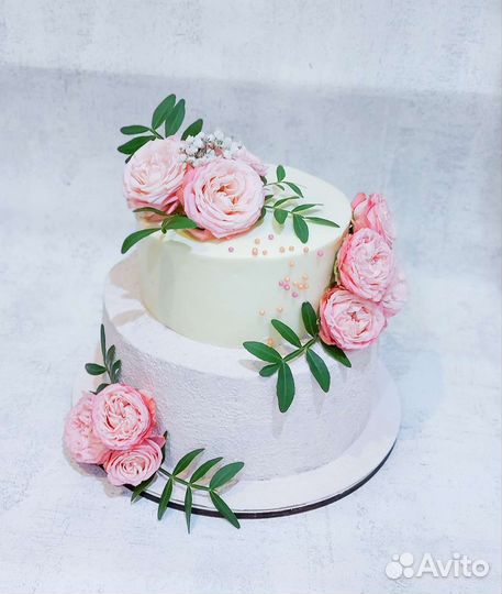 Торт, зефир, макаронс