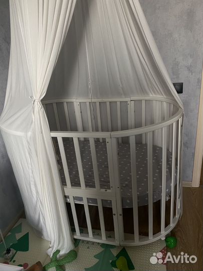 Кроватка для новорожденных без маятника