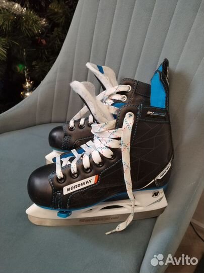 Коньки хоккейные детские раздвижные 30 - 33