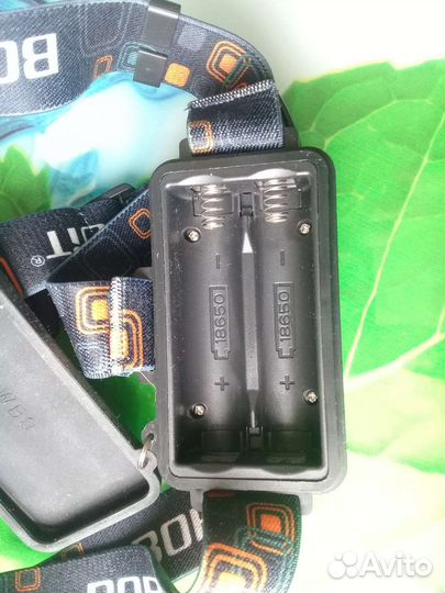 Налобный фонарь мощный Boruit RJ-5000 1300 mah