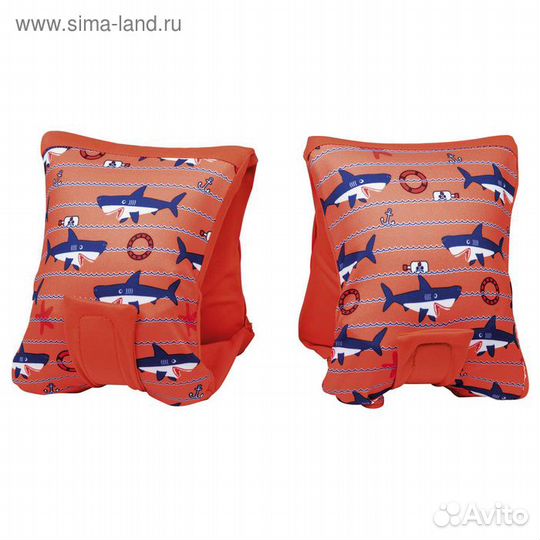 Нарукавники для плавания «Рыбки», 38 х 16,5 см, от