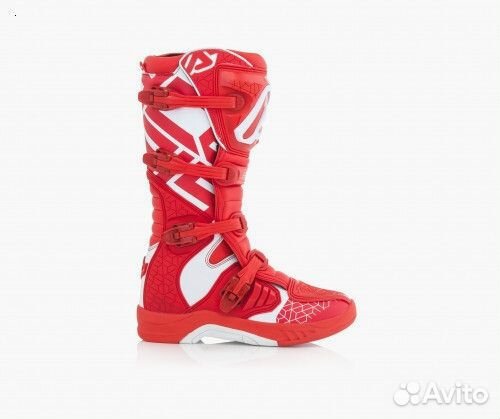 Мотоботы кроссовые Acerbis X-team Red/White