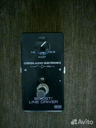 Mxr boost/line driver