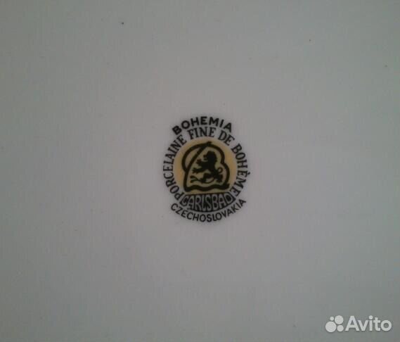 Тарелка декоративная, Чехословакия