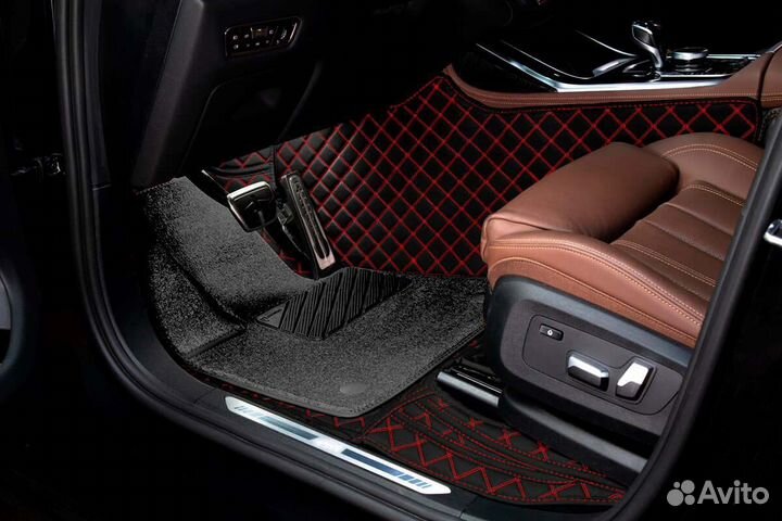 3D Коврики Audi из Экокожи