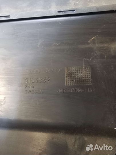 Бампер задний volvo s80 99-03