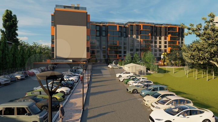 1-к. квартира, 62,9 м², 3/8 эт.