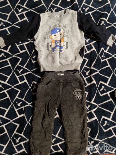 Пакет одежды для мальчика от 3 до 5 лет