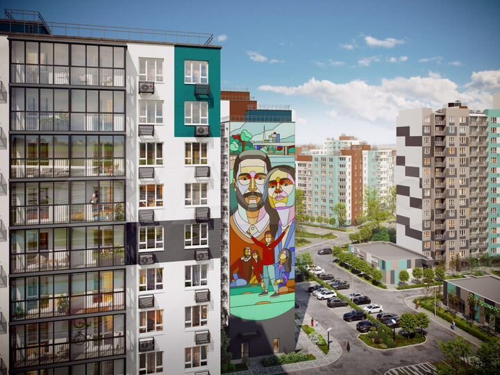 2-к. квартира, 52 м², 7/13 эт.