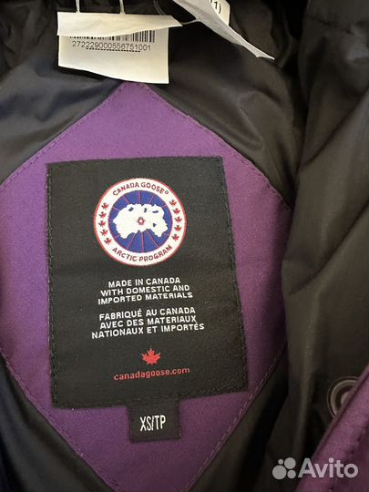 Пуховик женский canada Goose