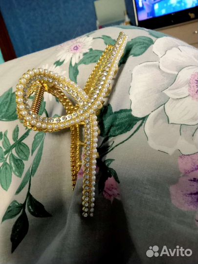 Заколка скраб