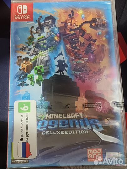 Minecraft Legends Deluxe Edition Nintendo