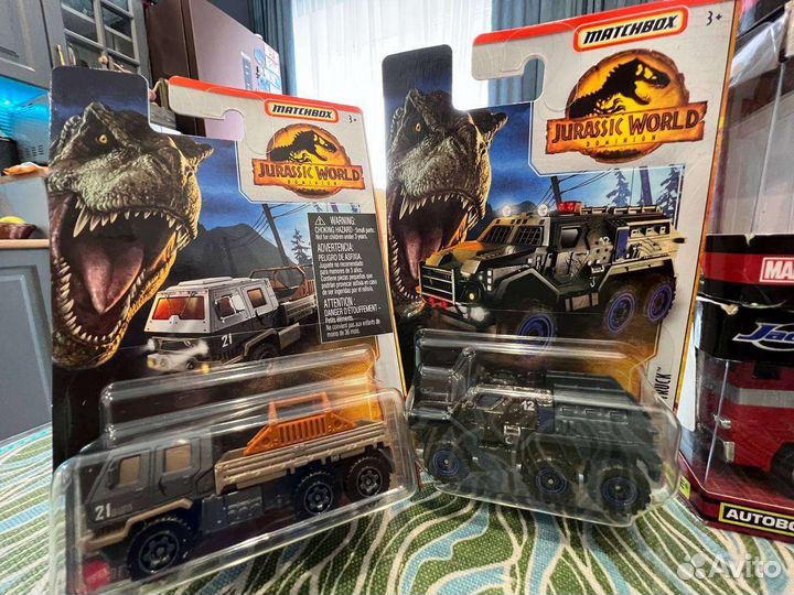 Модели Jada 1:32/Matchbox Jurassic world