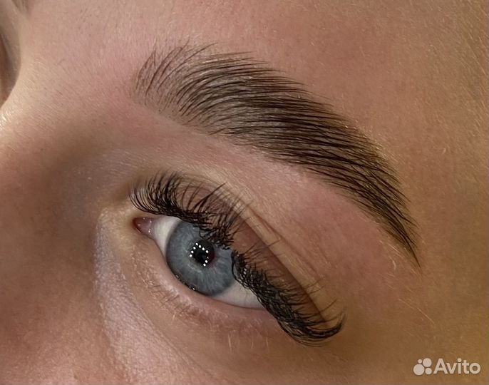 Оформление бровей