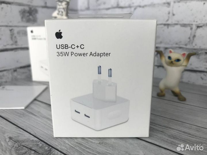 Блок питания Apple 35w быстрая зарядка
