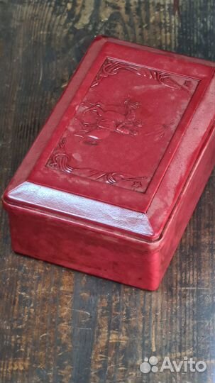 Шкатулка красная агитация будёновцы