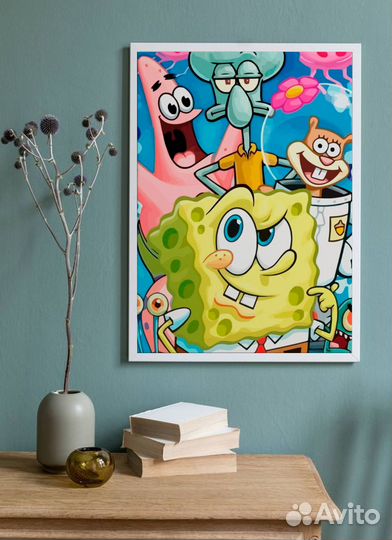 Картина по номерам на холсте 40х50 с подрамником