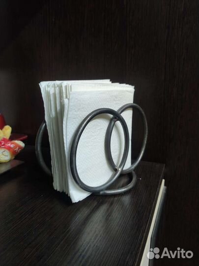 Салфетница металлическая