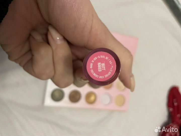 Палитра теней и помада