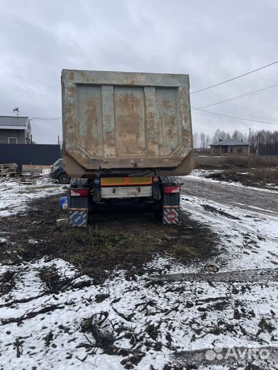 Задний борт полуприцепа грюнвальд