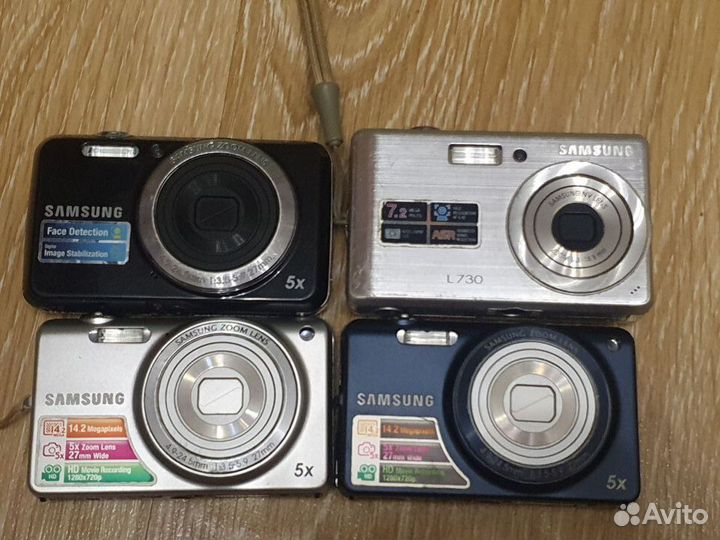 Компактный фотоаппарат Samsung y2k для ретро фото