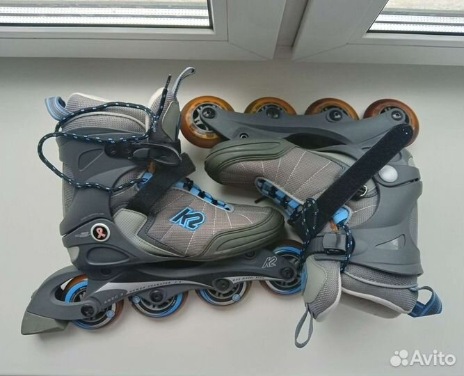 Ролики женские K2 EXO 2.0 US 7.0 EUR 37 UK 4.5