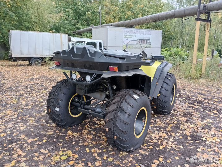 Квадроцикл Сокол 1.5 на мостах УАЗ