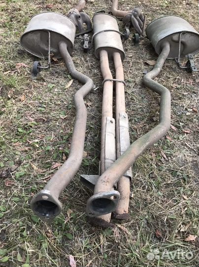 Глушитель BMW X5 E53 M54B30 в сборе