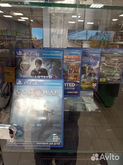 Диски PS3 и PS4