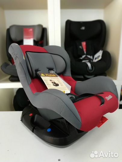 Автокресло 0-18кг с регулировкой Zlatek Galleon кр