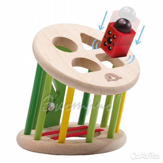 Логическая игрушка-сортер Жучки