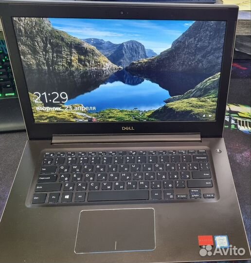 Ноутбук dell 14 дюймов