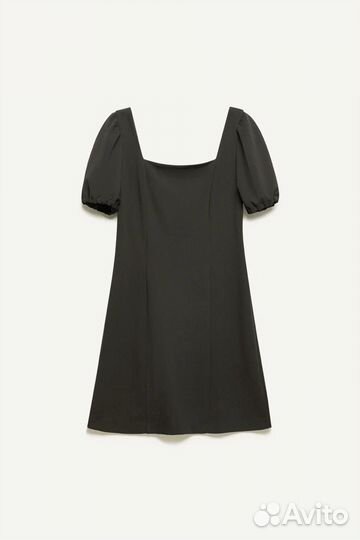 Платье черное Befree с рукавами-фонариками