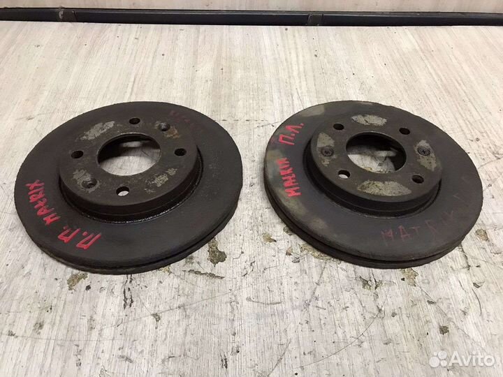 Диски тормозные hyundai matrix