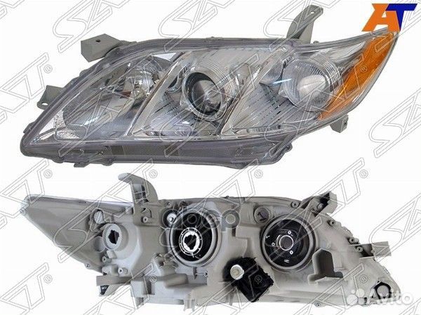 Фара toyota camry 06-09 LH желтый габарит с эле
