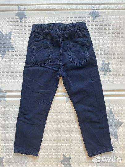 Вельветовые брюки детские