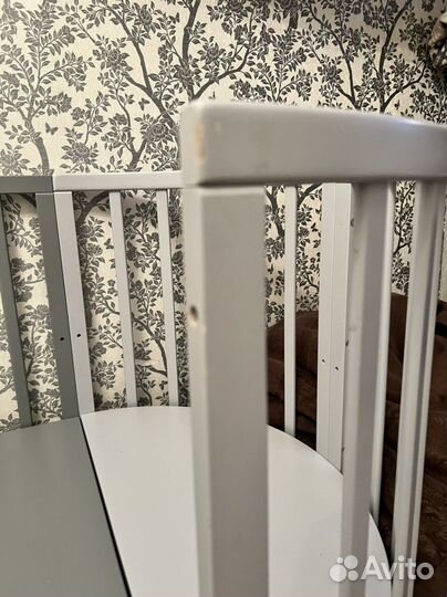 Кроватка-трансформер Nuovita Nido Magia муссон,бук