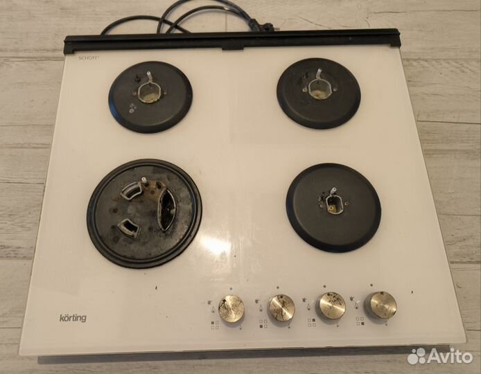 Газовая варочная панель 4 конфорки