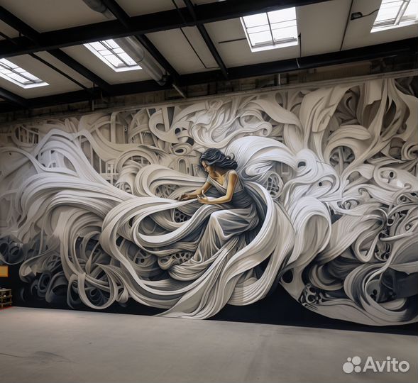 Декоративная роспись интерьера