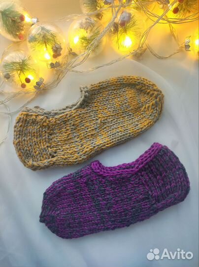 Следки вязаные ручной работы
