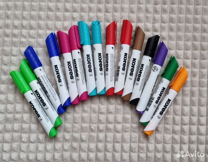 Маркеры Kores для белой доски