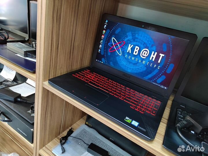 Игровой ноутбук Asus Core i7 8750H + GTX 1060 (6gb