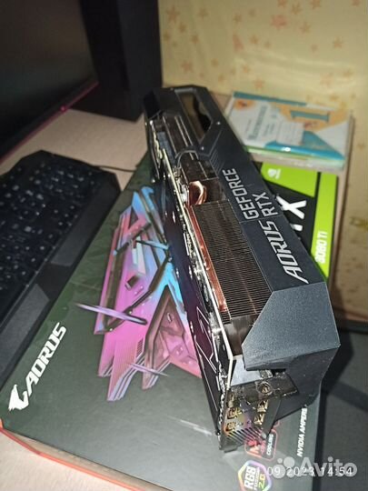 Gigabyte RTX 3080 ti aurus master возм обмен