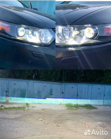 Установка Bi LED модулей