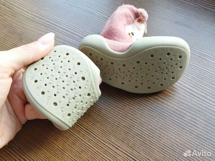 Носочки на резиновой подошве