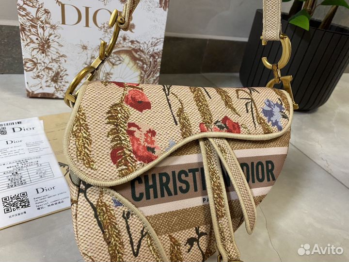 Сумка Dior седло женская