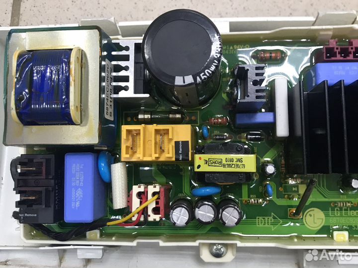 Панель управления с платой стиральной машины Lg