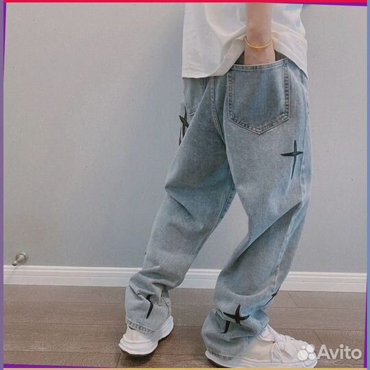 Штаны карго Y2K с крестами (57760 Номер партии: )