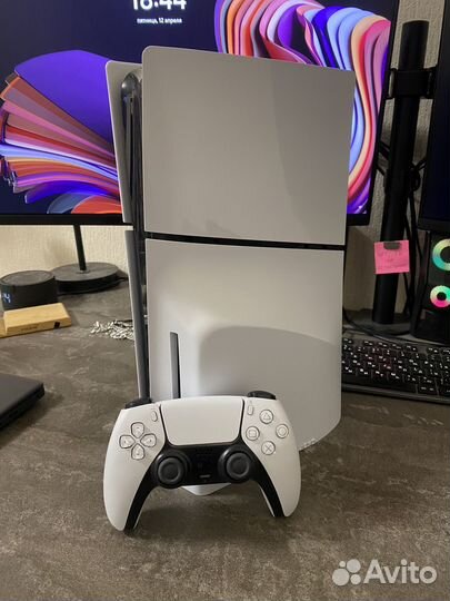 Sony playstation 5 slim 1tb + 3 игры